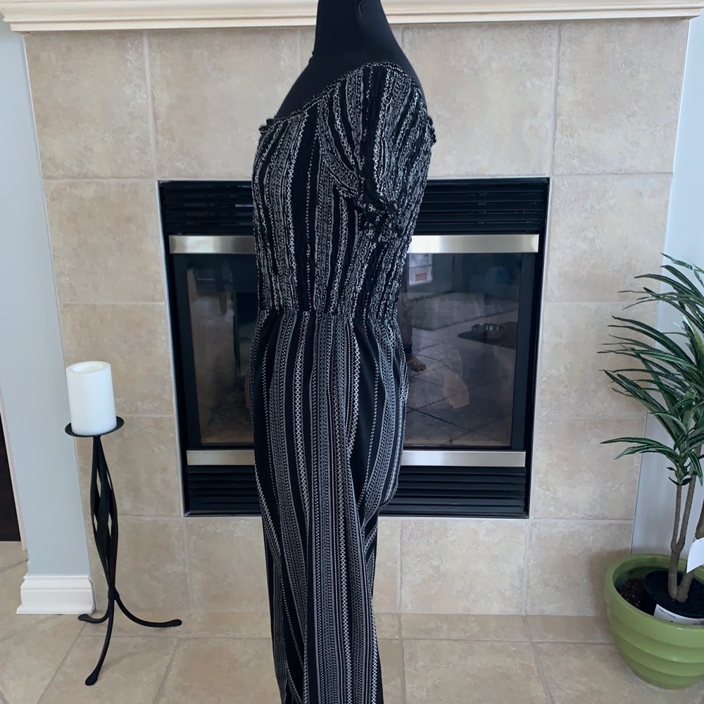 Off he shoulder one piece jumpsuit